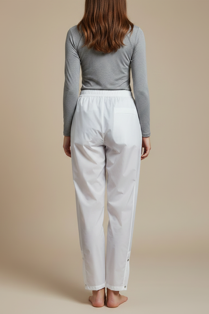Pantalon Pluie Golf Femme - Blanc Polyester - vue 2