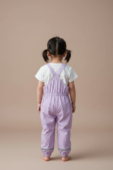 Pantalon De Pluie Ultra Léger - Violet Polyester - vue 2