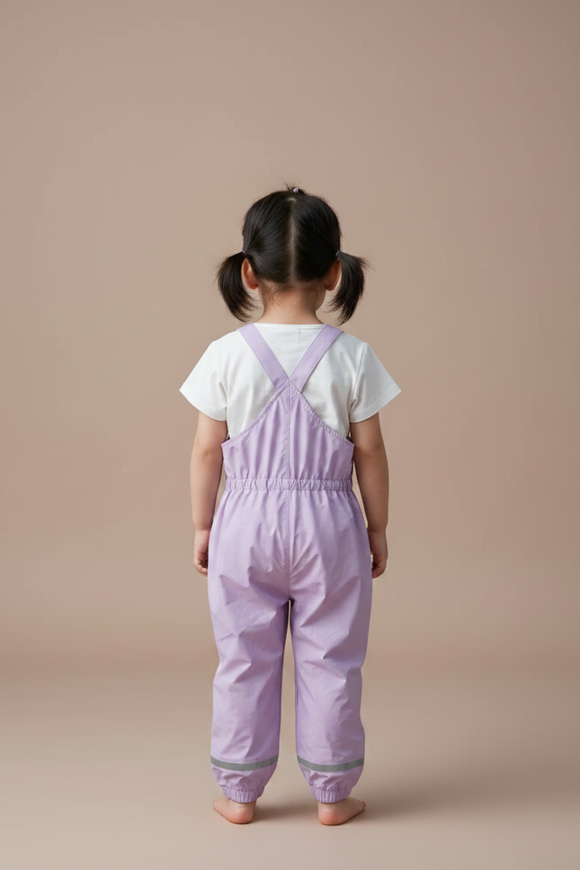 Pantalon De Pluie Ultra Léger - Violet Polyester - vue 2