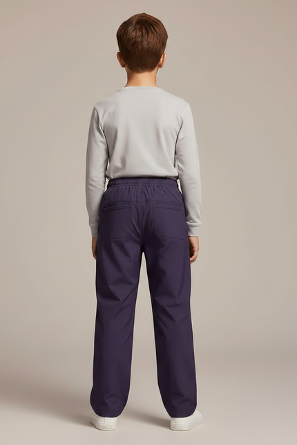 Pantalon De Pluie Violet Ample Fonctionnel Enfant - Polyester - vue 2