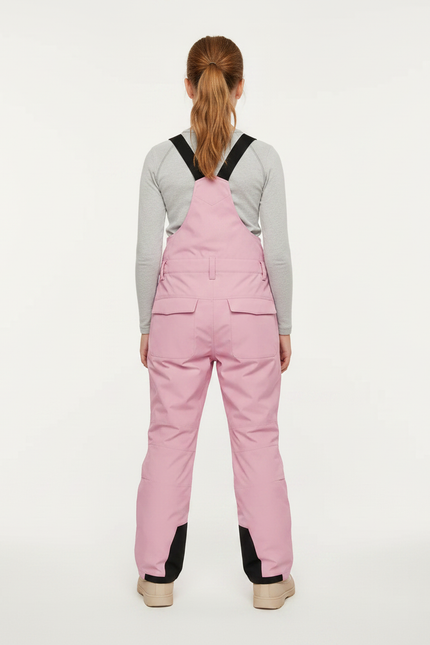 Pantalon De Pluie Rose Salopette Imperméable Enfant Hiver - Polyester - vue 2