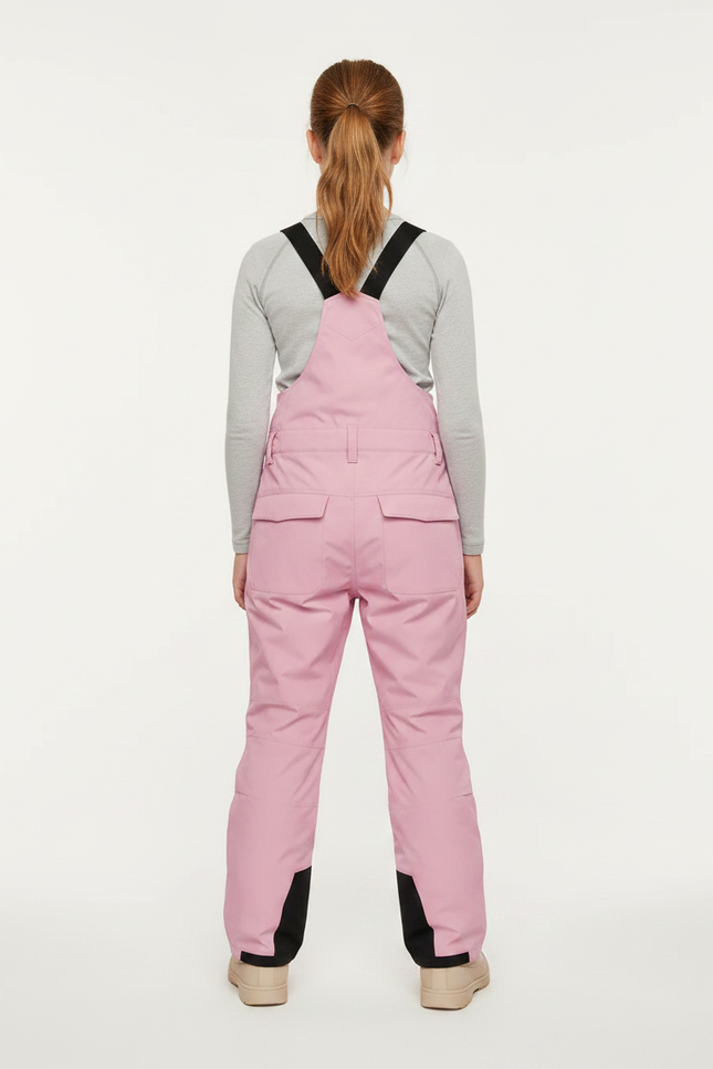 Pantalon De Pluie Rose Salopette Imperméable Enfant Hiver - Polyester - vue 2