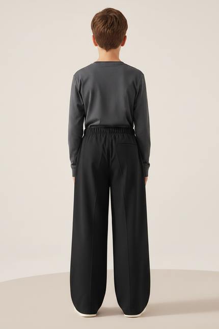 Pantalon De Pluie Noir Ample Imperméable Enfant Léger - Polyester - vue 2