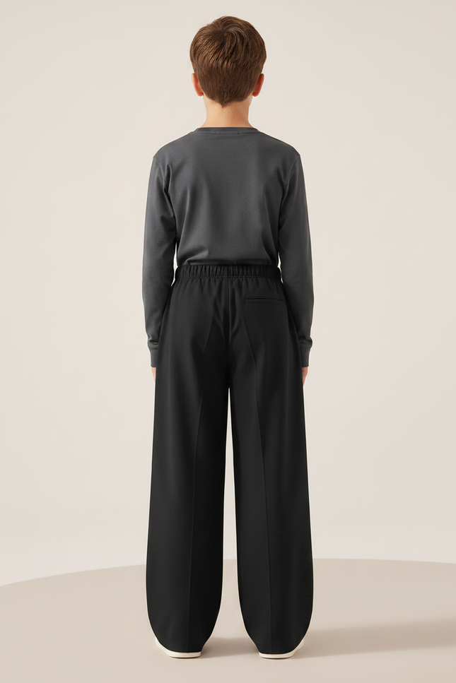 Pantalon De Pluie Noir Ample Imperméable Enfant Léger - Polyester - vue 2