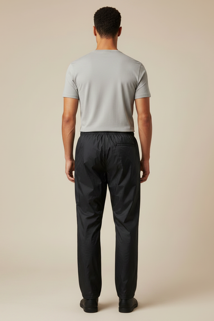 Pantalon Pluie Noir - Polyester - vue 2