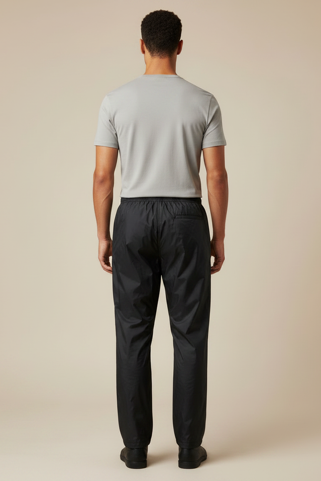 Pantalon Pluie Noir - Polyester - vue 2