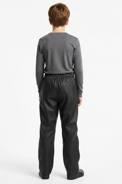 Pantalon De Pluie Chasse - Noir Polyester - vue 2