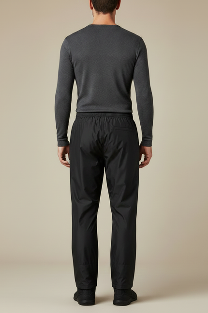 Pantalon De Pluie Équitation - Noir Polyester - vue 2
