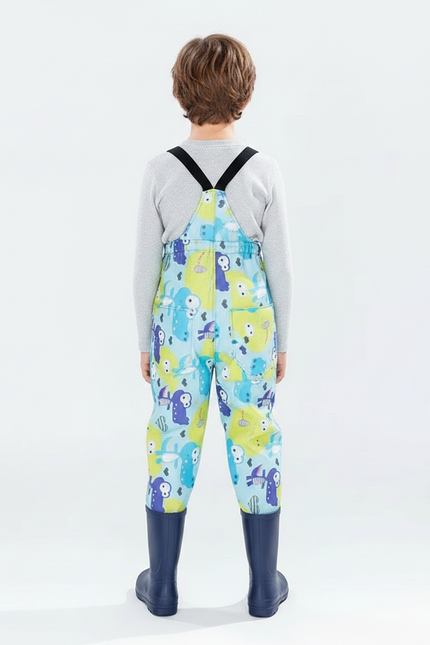 Pantalon Pluie Peche - Imprimé Polyester - vue 2