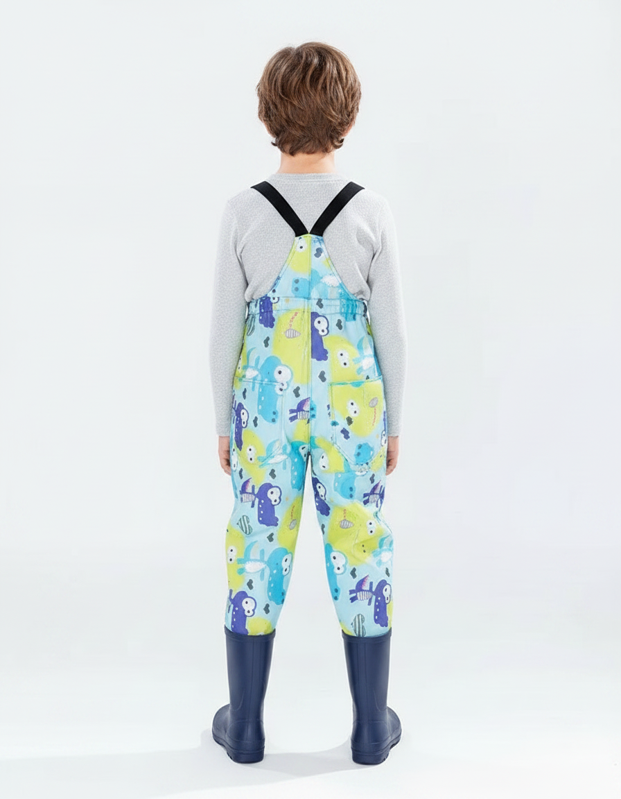 Pantalon Pluie Peche - Imprimé Polyester - vue 2