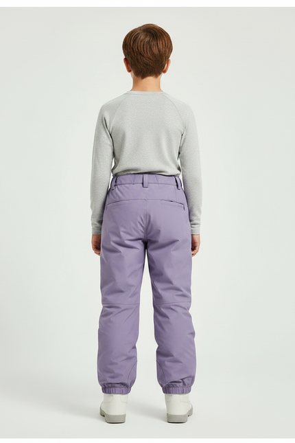 Pantalon De Pluie Violet Imperméable Enfant Ski Hiver - Polyester - vue 2