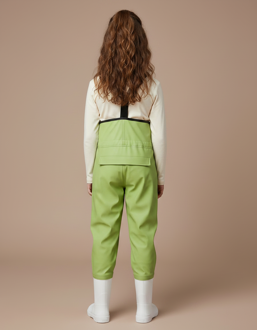 Pantalons De Pluie - Vert Polyester - vue 2