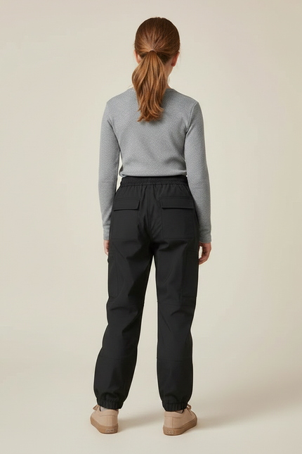 Pantalon De Pluie 004f - Noir Polyester - vue 2