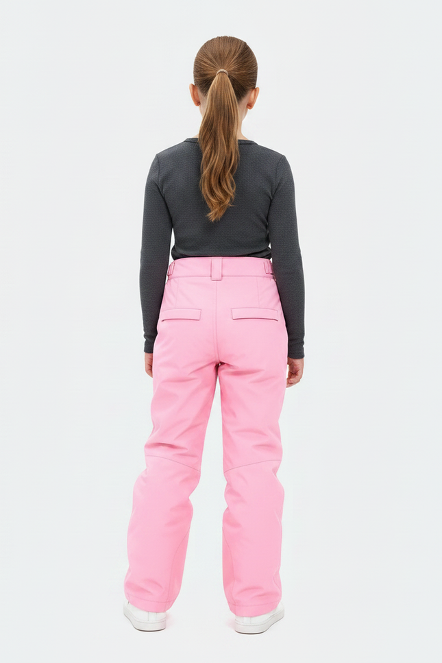 Pantalon De Pluie Rose Imperméable Enfant Ski Ample - Polyester - vue 2
