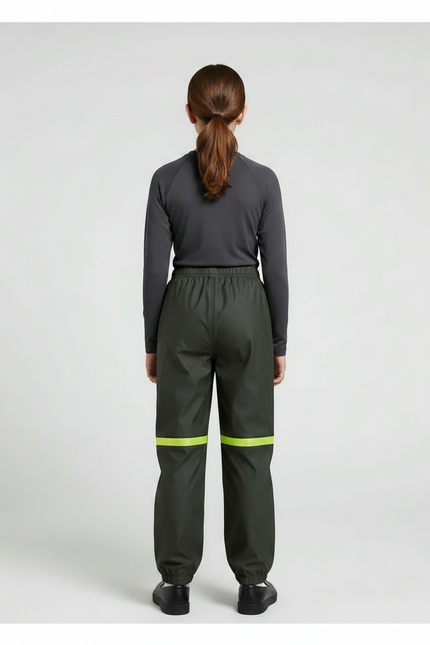 Pantalon Et Veste De Pluie - Kaki Polyester - vue 2
