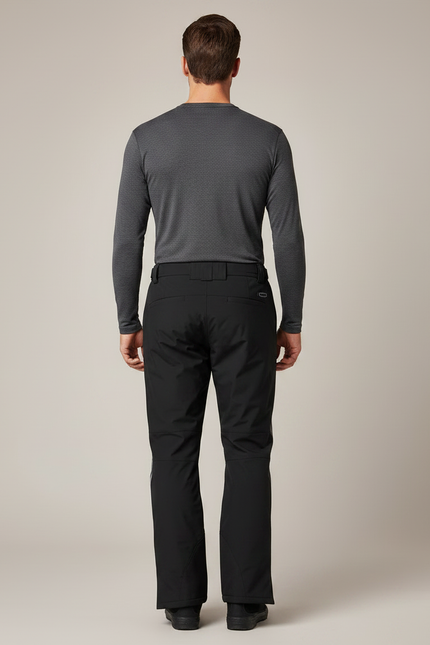 Pantalon Pluie Adulte - Noir Polyester - vue 2