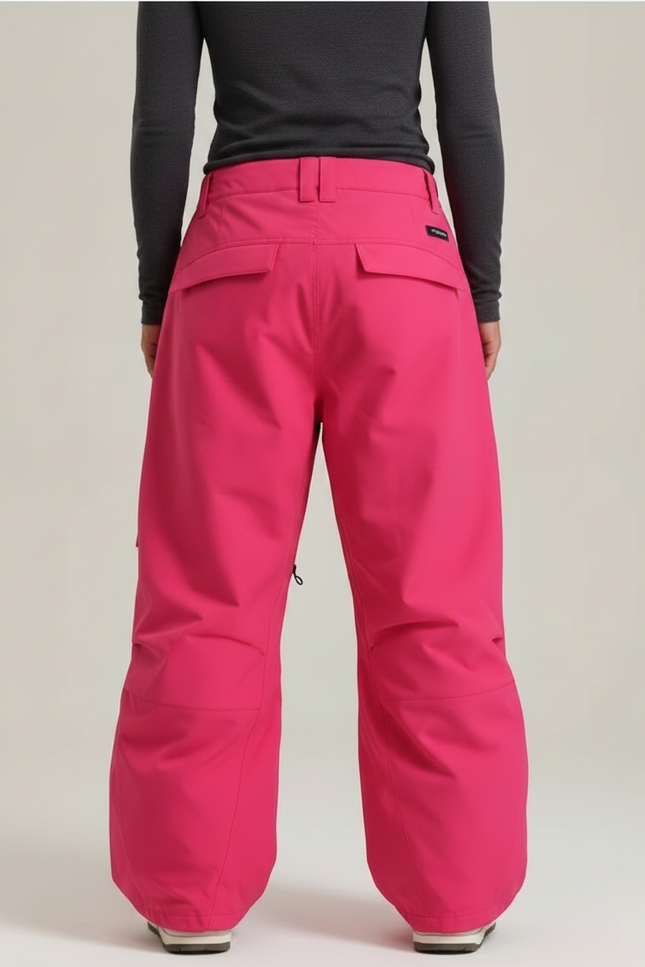 Pantalon De Pluie Rose Ample Imperméable Unisexe Sport - Polyester - vue 2