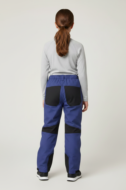 Pantalon De Pluie Bleu Marine Fonctionnel Enfant Imperméable - Polyester - vue 2