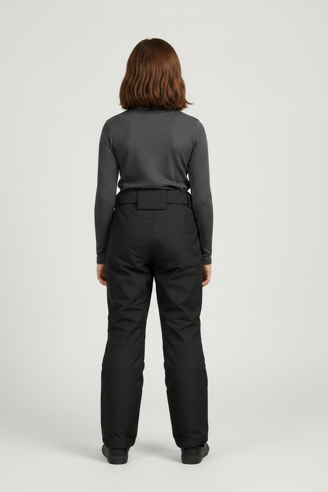 Pantalon De Pluie Noir Imperméable Enfant Droit Réfléchissant - Polyester - vue 2