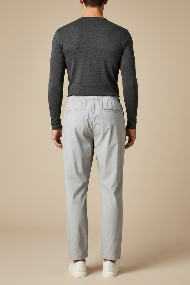 Pantalon Pluie Golf - Gris Polyester - vue 2
