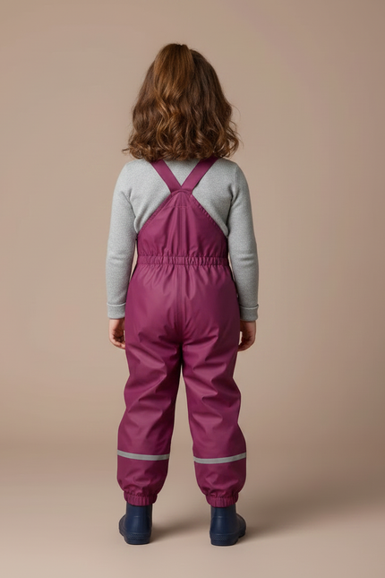 Pantalon Pluie Respirant - Violet Polyester - vue 2