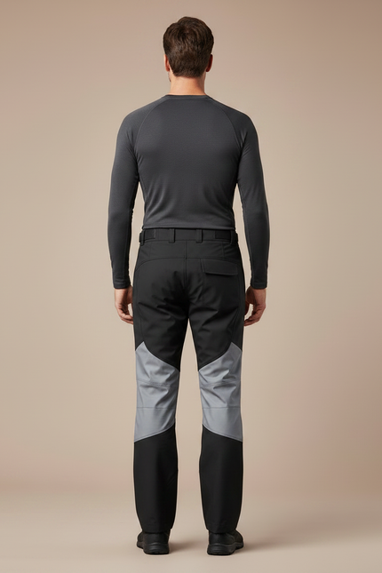 Pantalon De Pluie Professionnel - Noir Polyester - vue 2