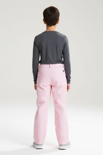 Pantalon De Pluie Rose Imperméable Enfant Ski - Polyester - vue 2