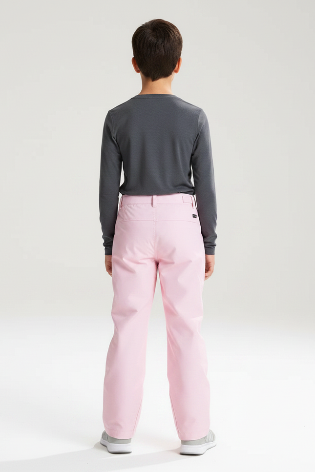 Pantalon De Pluie Rose Imperméable Enfant Ski - Polyester - vue 2