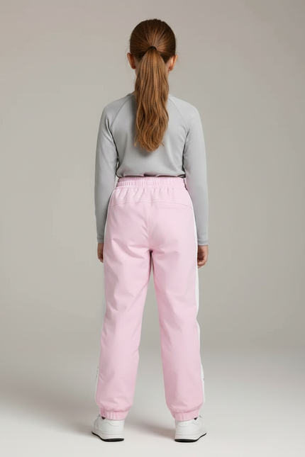 Pantalon De Pluie Rose Imperméable Enfant Hiver Ski - Polyester - vue 2