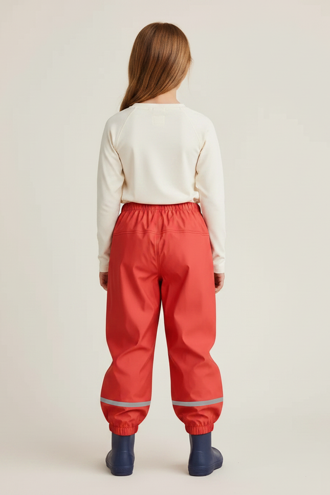 Pantalon De Pluie Orange - Polyester - vue 2