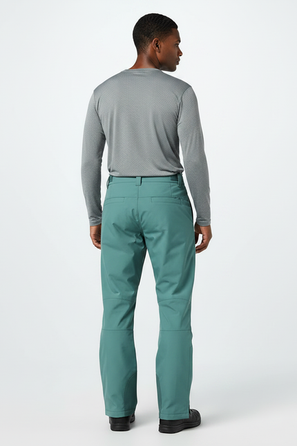 Pantalon De Pluie Vert Ample Imperméable Homme - Polyester - vue 2