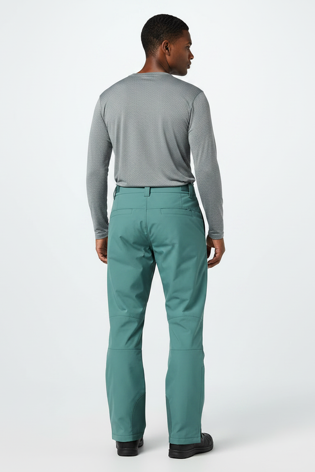 Pantalon De Pluie Vert Ample Imperméable Homme - Polyester - vue 2