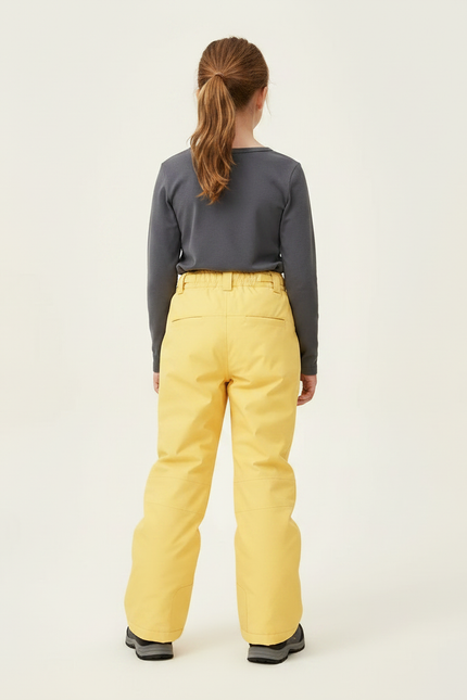 Pantalon De Pluie Jaune Imperméable Enfant Ski Hiver - Polyester - vue 2