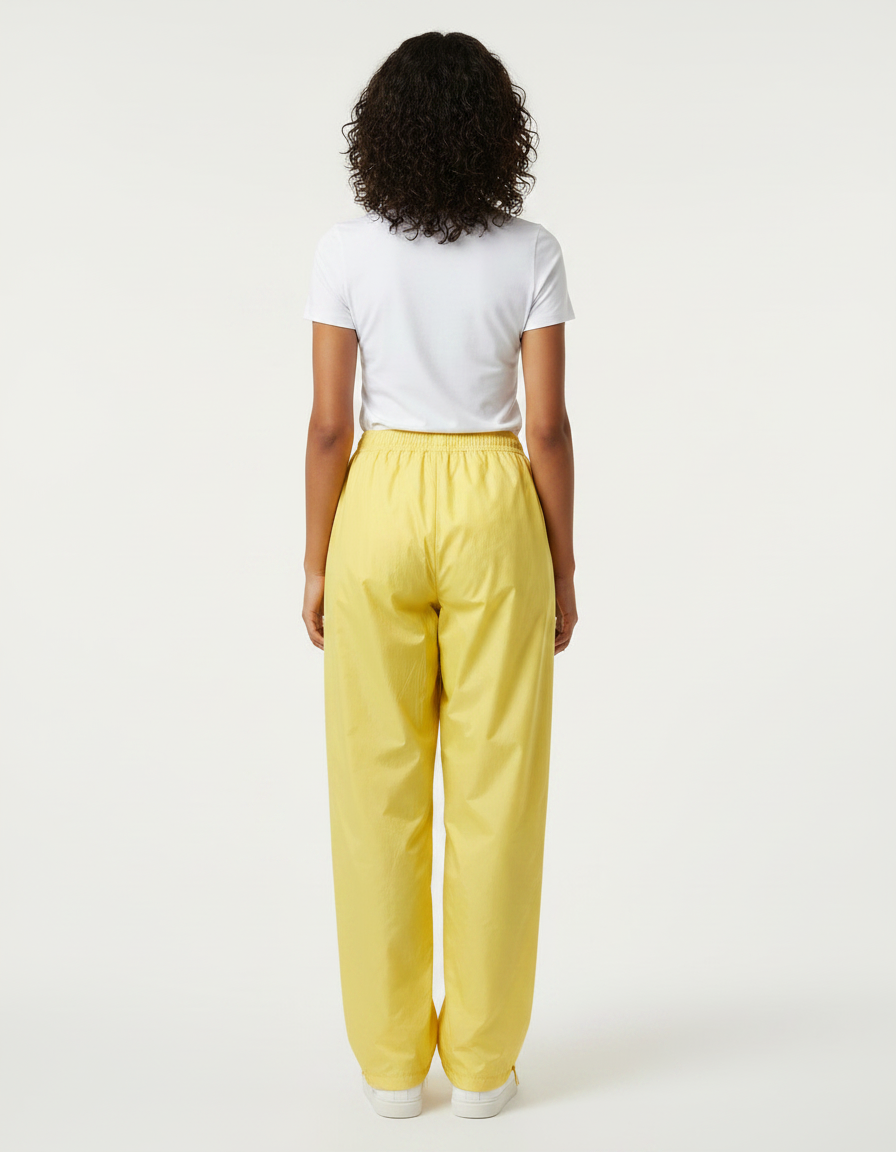 Pantalon De Pluie Jaune Imperméable Unisexe Ample Léger - Polyester - vue 2