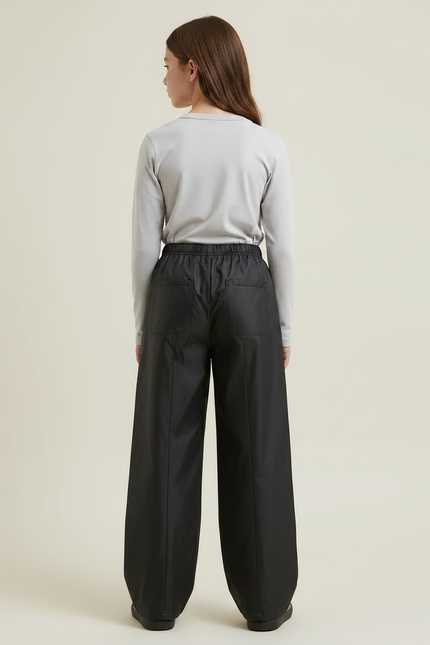 Pantalon De Pluie Noir Ample Imperméable Enfant Durable - Polyester - vue 2
