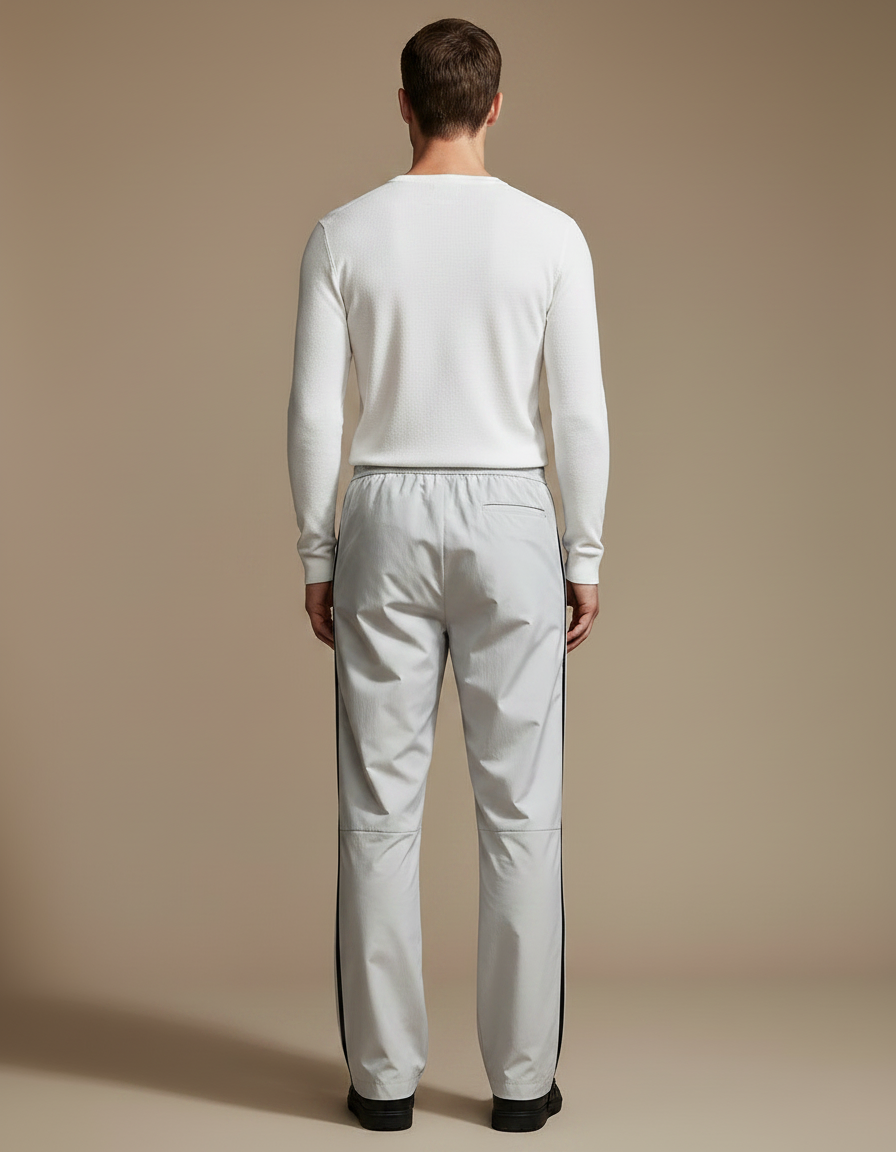 Pantalon De Pluie Gris Imperméable Cargo Homme Décontracté - Polyester - vue 2