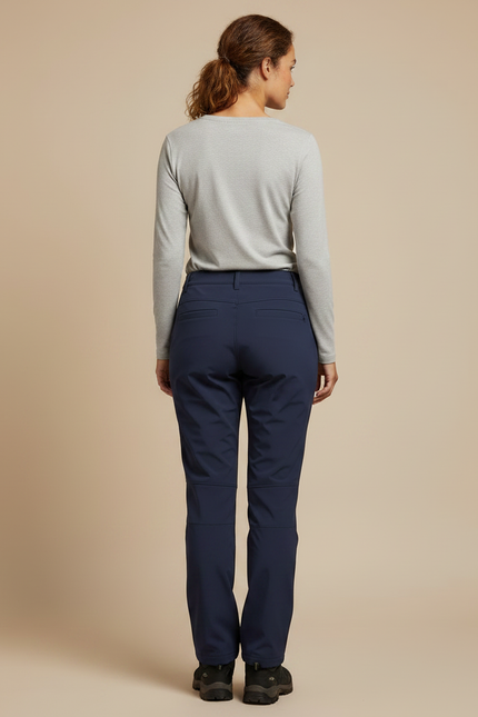 Pantalon De Pluie Femme Softshell Polaire Marine - Polyester - vue 2