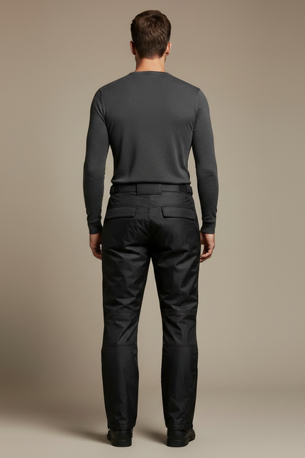 Veste Pantalon De Pluie Moto - Noir Polyester - vue 2