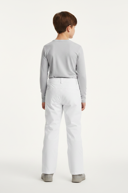 Pantalon De Pluie Blanc Imperméable Enfant Ski - Polyester - vue 2