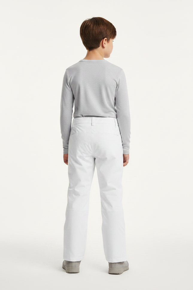 Pantalon De Pluie Blanc Imperméable Enfant Ski - Polyester - vue 2