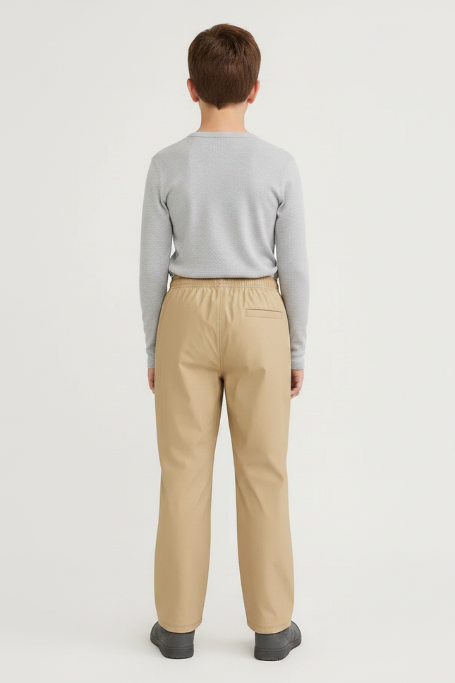 Pantalon De Pluie Beige Imperméable Enfant Décontracté - Polyester - vue 2