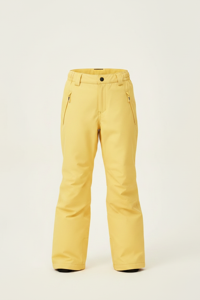 Pantalon De Pluie Jaune Imperméable Enfant Ski Hiver - Polyester - vue 3