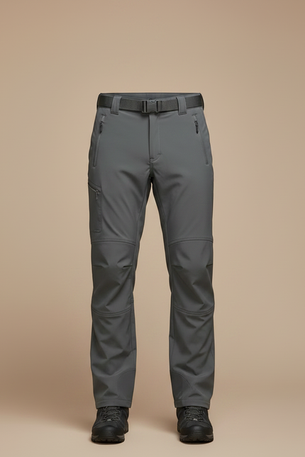 Pantalon De Pluie Gris Cargo Imperméable Homme Tactique - Polyester - vue 3