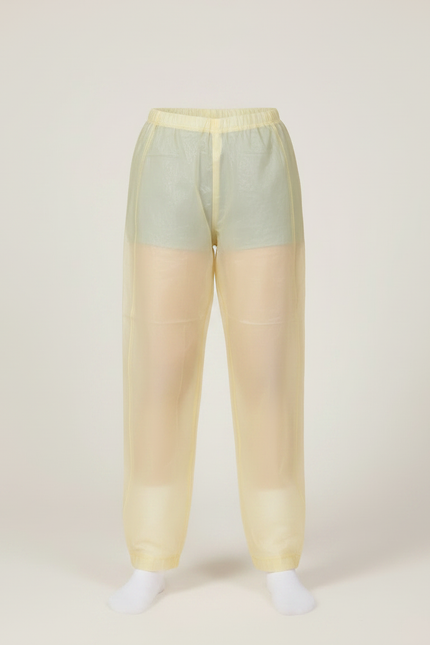 Pantalon De Pluie Jaune Transparent Enfant Léger Imperméable - Polyester - vue 3