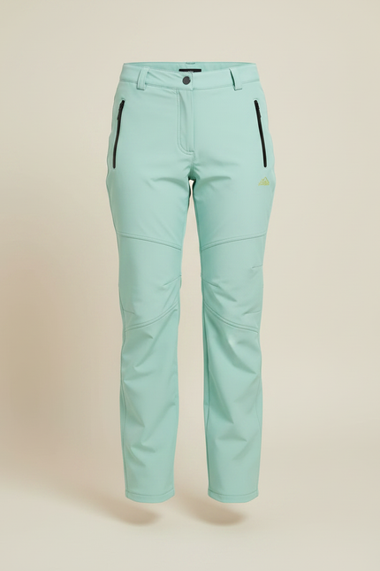 Pantalon De Pluie Vert Menthe Imperméable Femme Doux Hiver - Polyester - vue 3