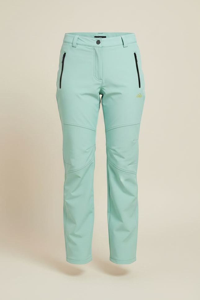Pantalon De Pluie Vert Menthe Imperméable Femme Doux Hiver - Polyester - vue 3