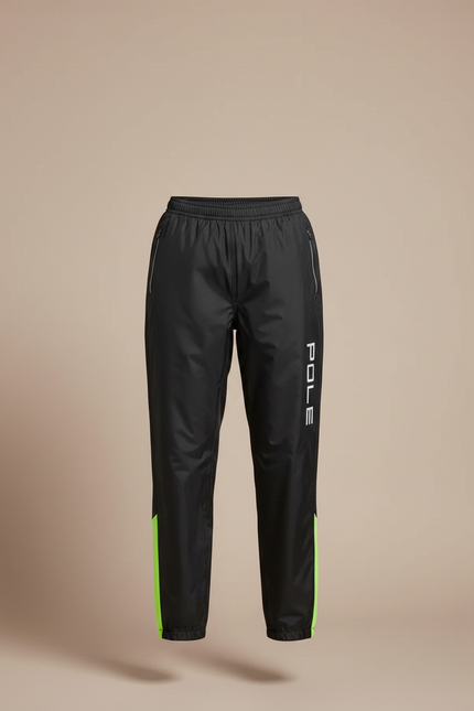 Pantalon Pluie Running Femme - Noir Polyester - vue 3