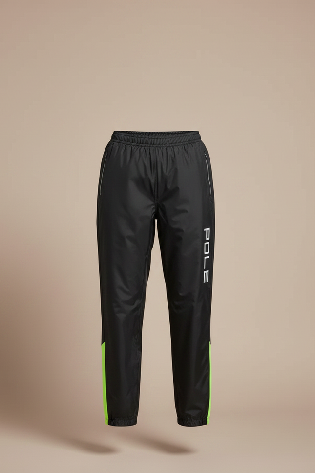 Pantalon Pluie Running Femme - Noir Polyester - vue 3