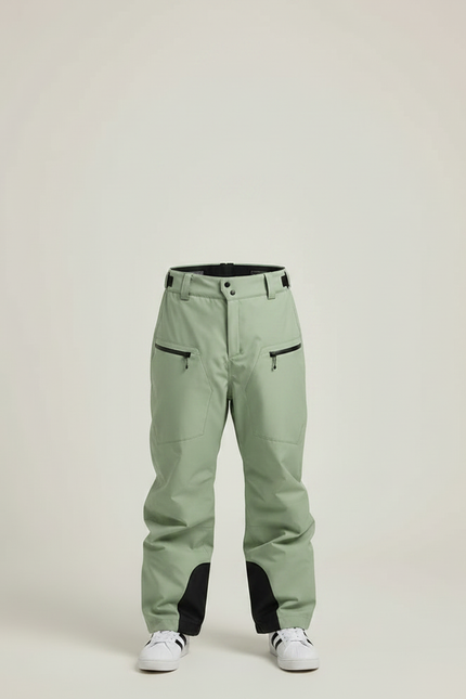 Pantalon De Pluie Vert Ample Bretelles Imperméable Enfant - Polyester - vue 3