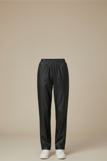 Pantalon De Pluie Noir Imperméable Décontracté Femme - Polyester - vue 3